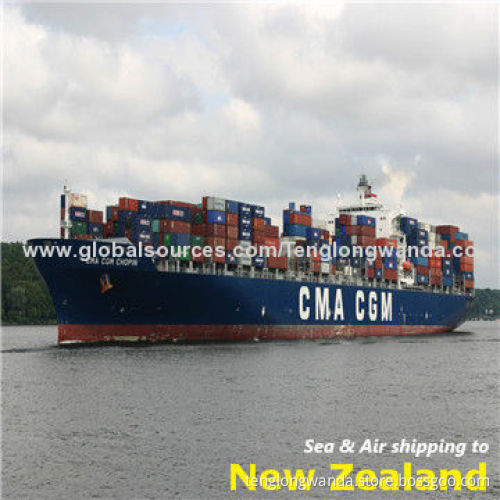 Sea Shipping to Auckland Hamilton of New Zealand from Shenzhen Guangzhou